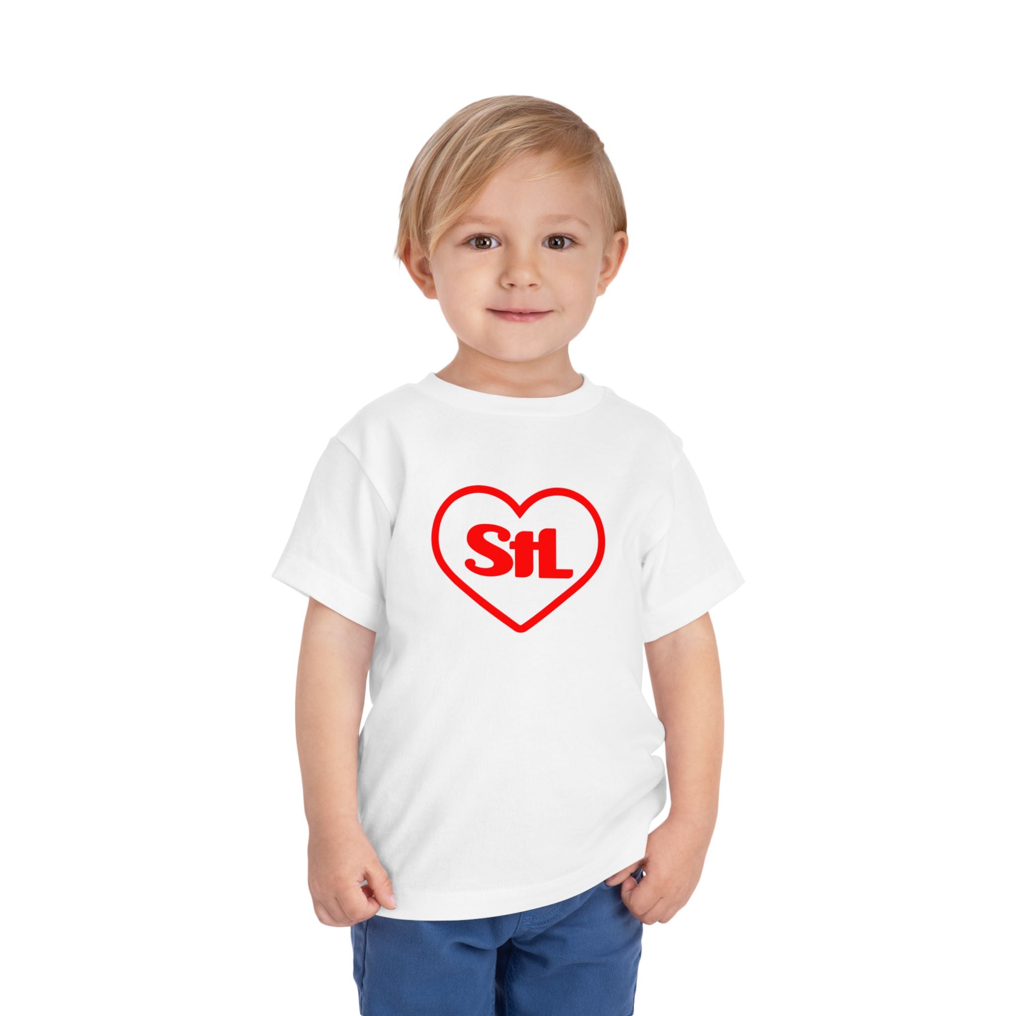 Heart "StL" Toddler Tee