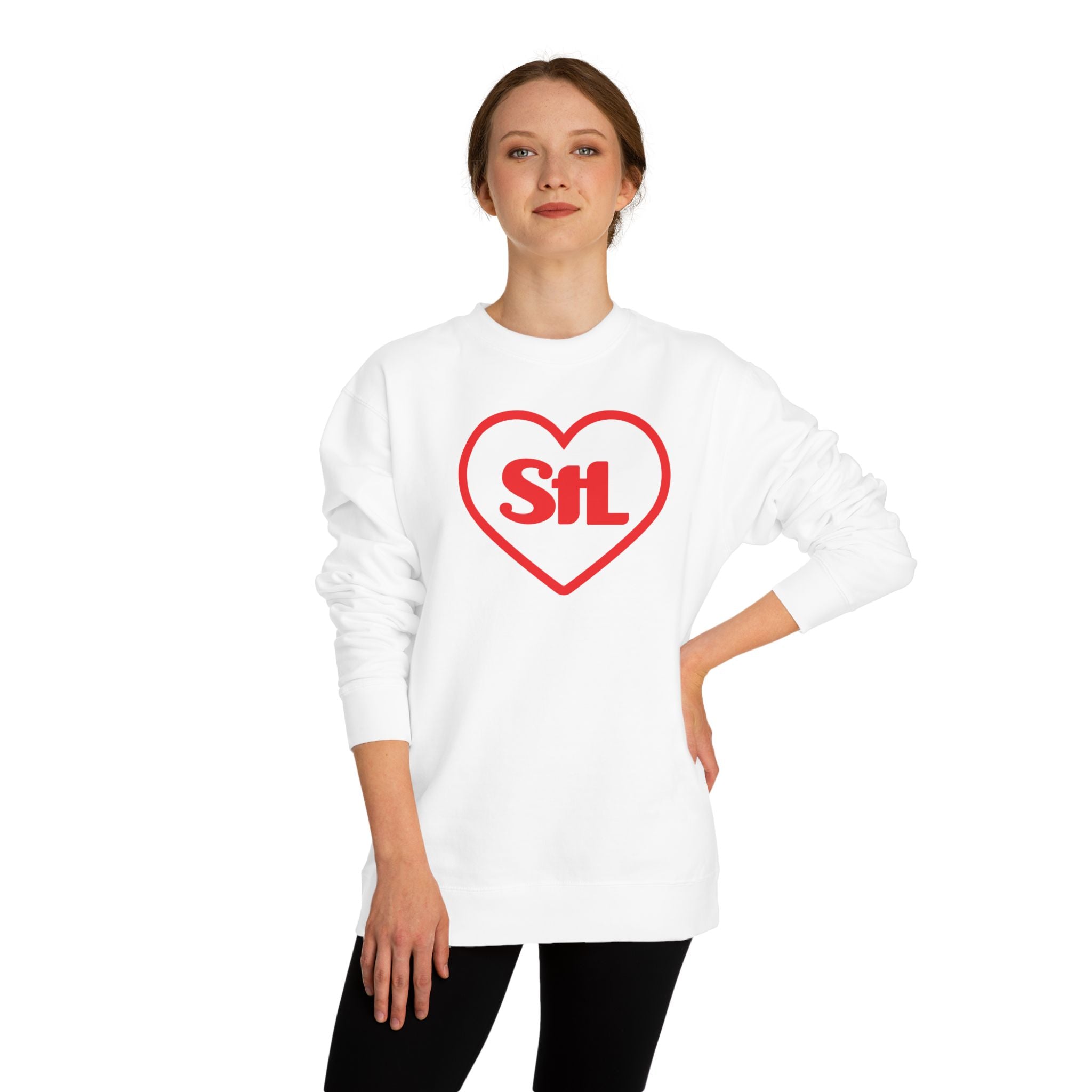 "STL" Heart Sweatshirt