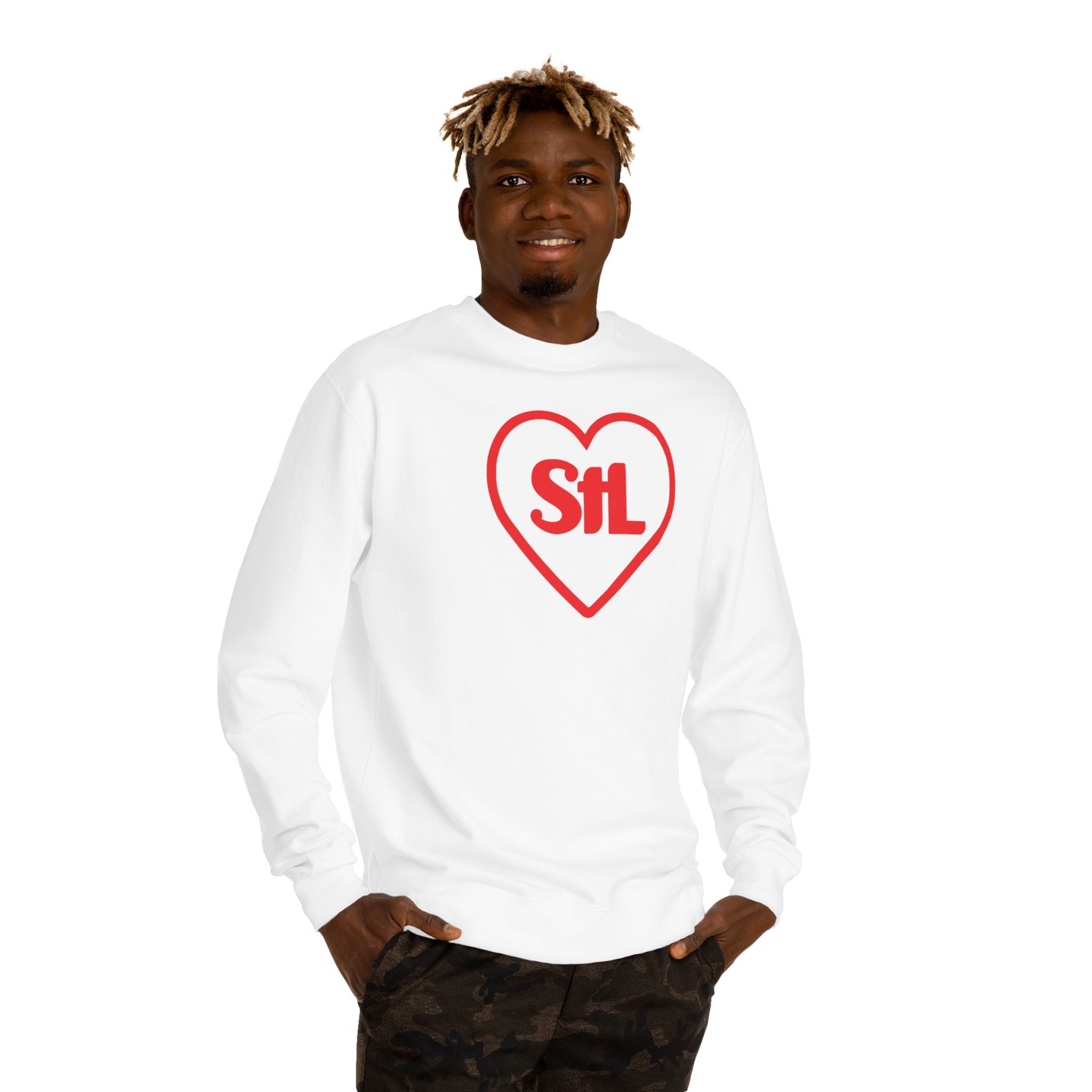 "STL" Heart Sweatshirt
