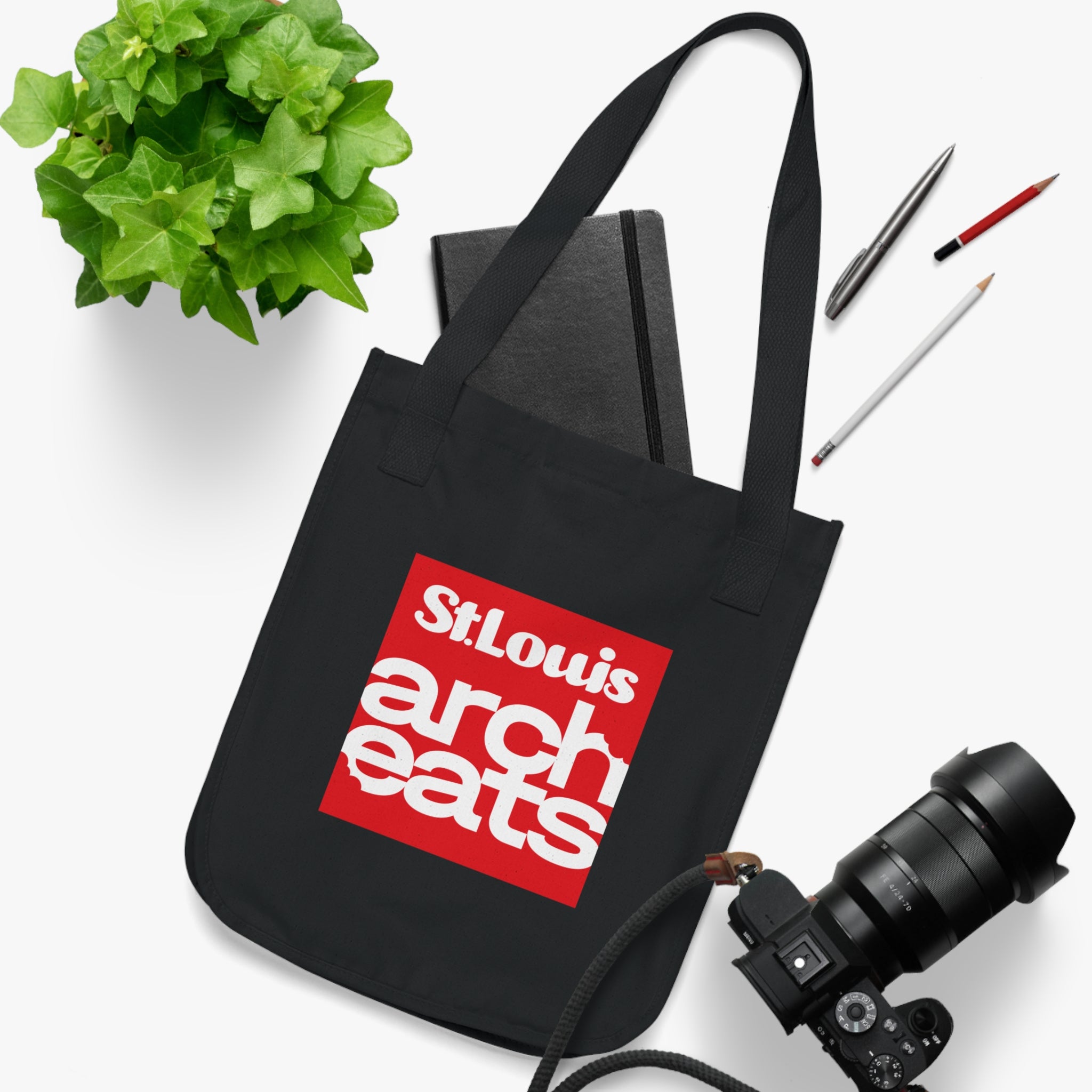 St. Louis Magazine Arch Eats Podcast Organic Canvas Tote