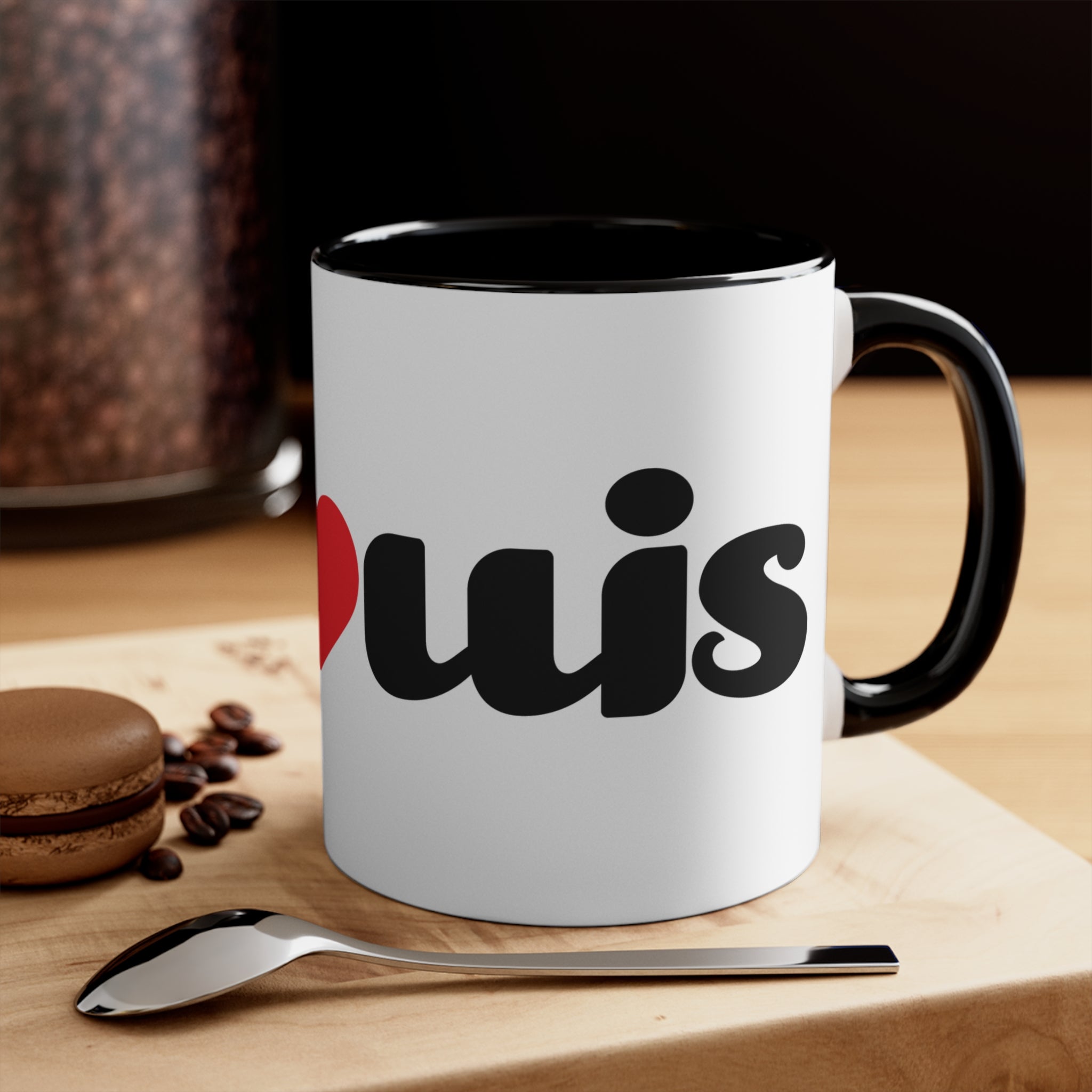 St. Louis Magazine Logo with Heart Accent Mug