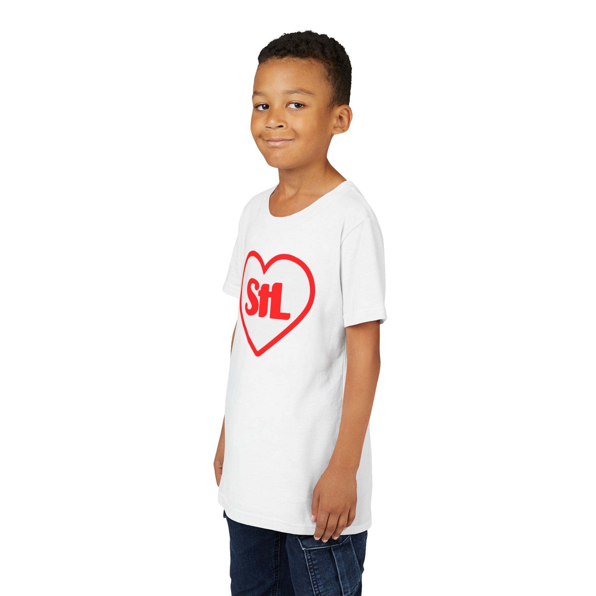 Heart "StL" Youth Tee