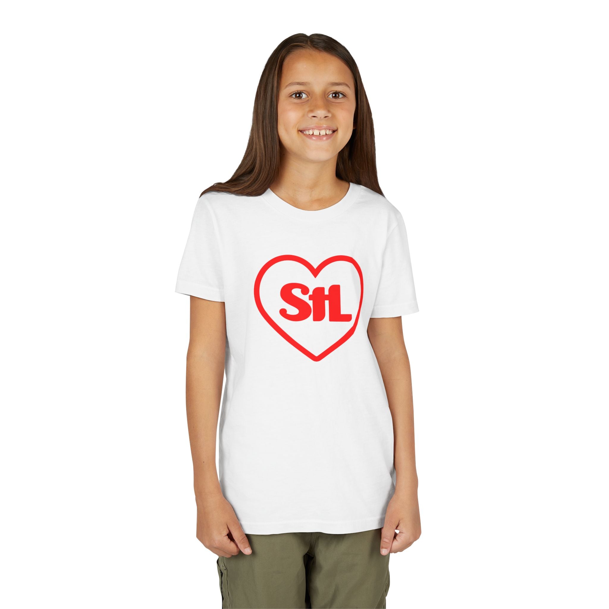 Heart "StL" Youth Tee