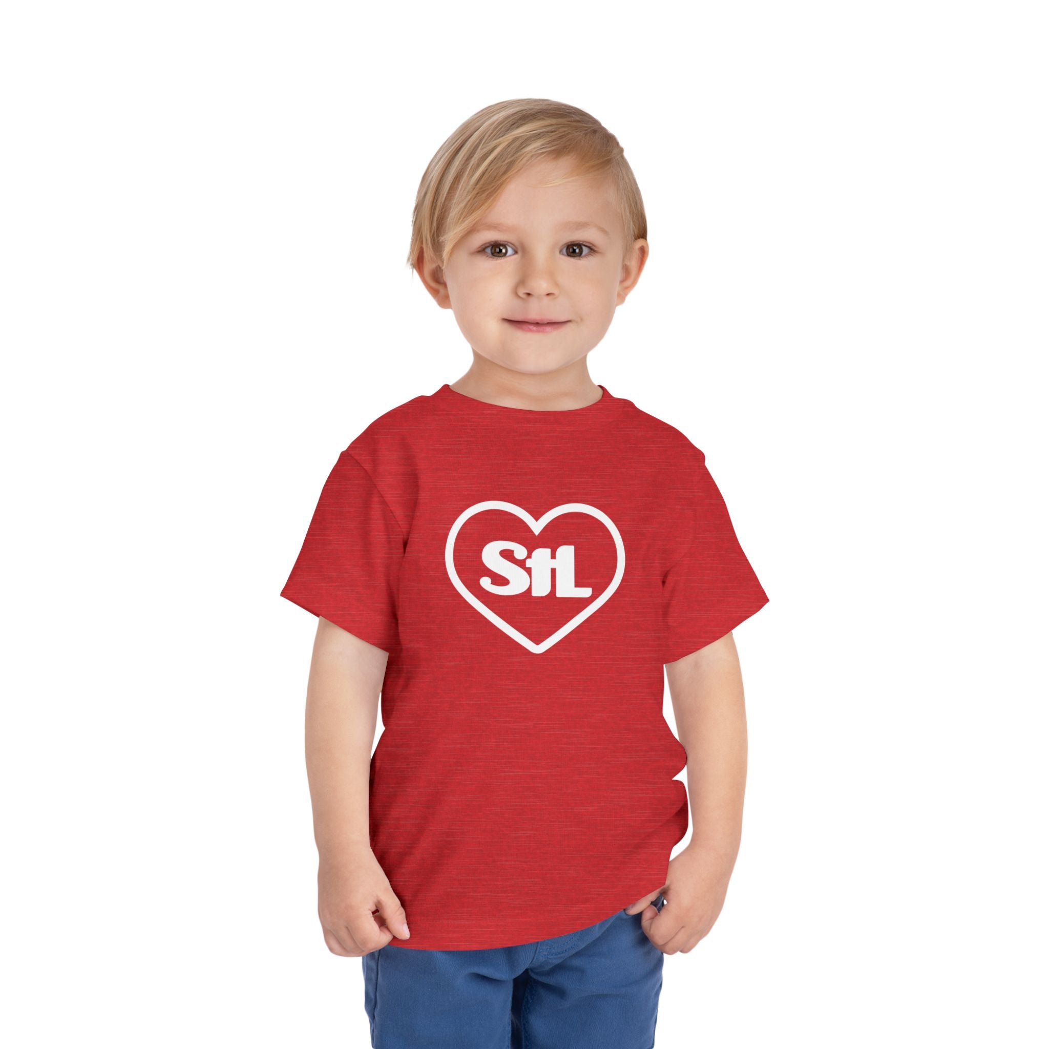 Heart "StL" Toddler Tee