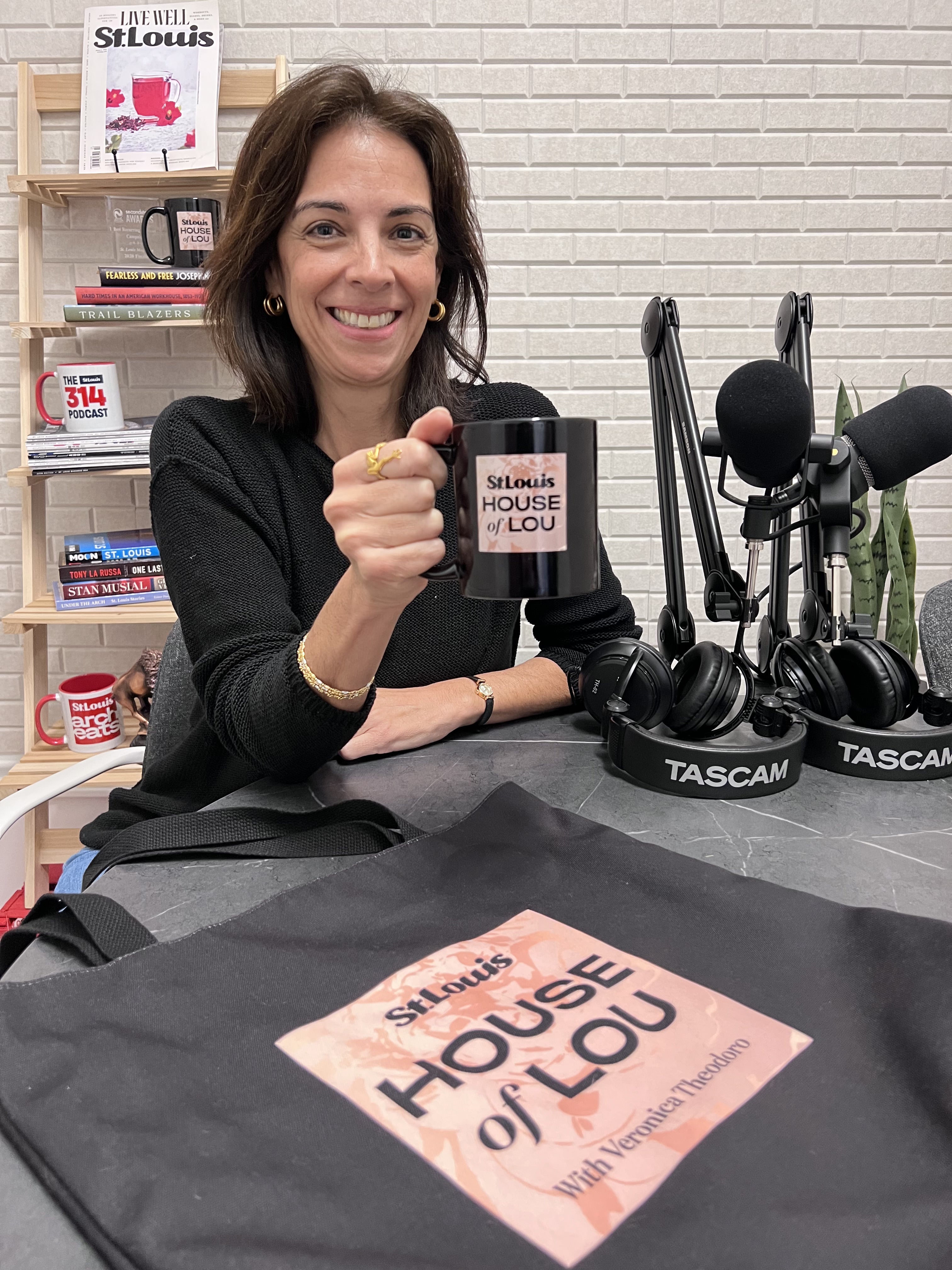 House of Lou Podcast Mug