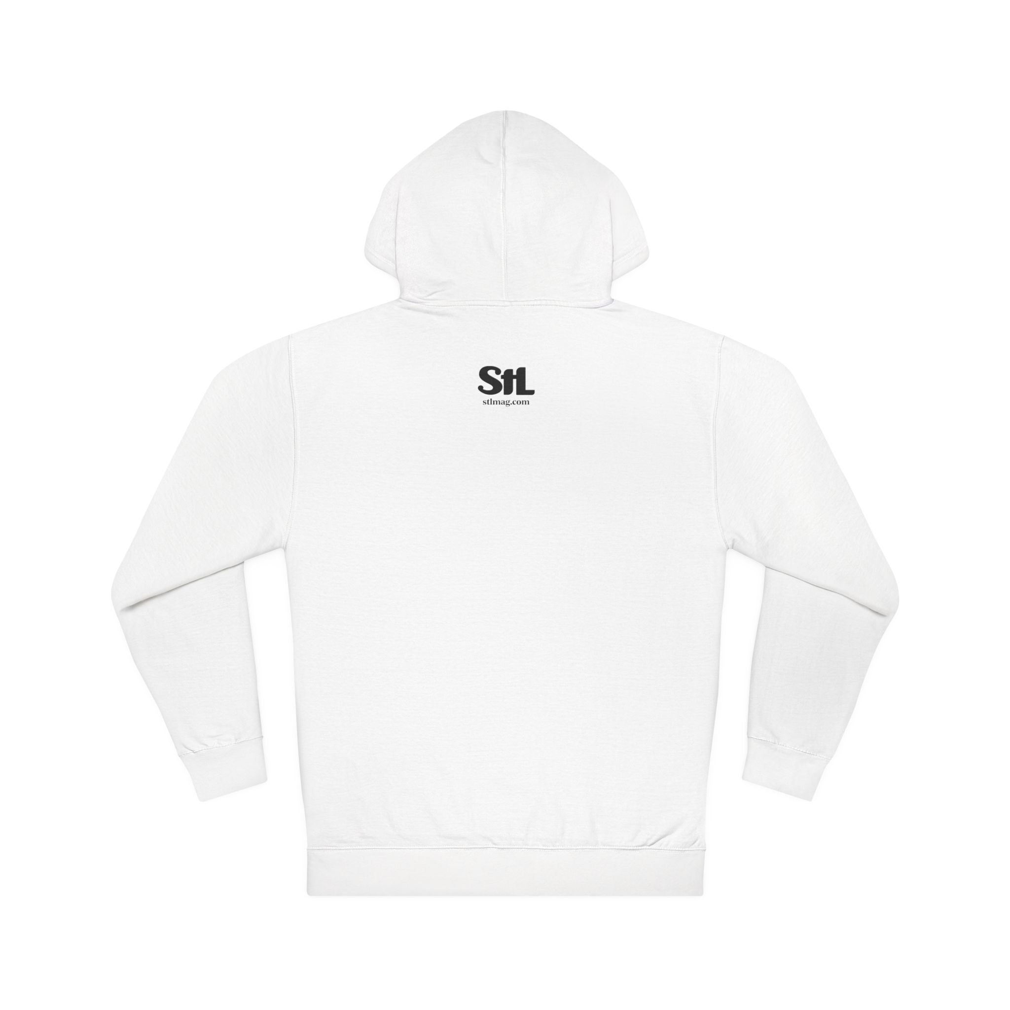 Heart St. Louis Magazine Logo Unisex Hoodie Sweatshirt - White