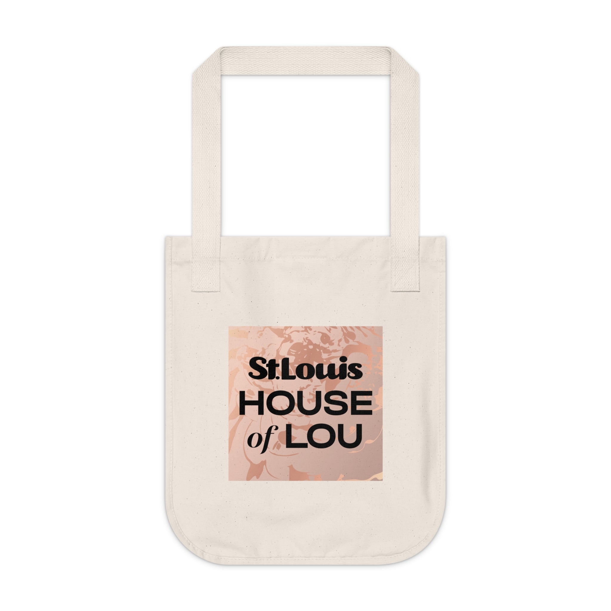 St. Louis Magazine House of Lou Podcast Organic Canvas Tote
