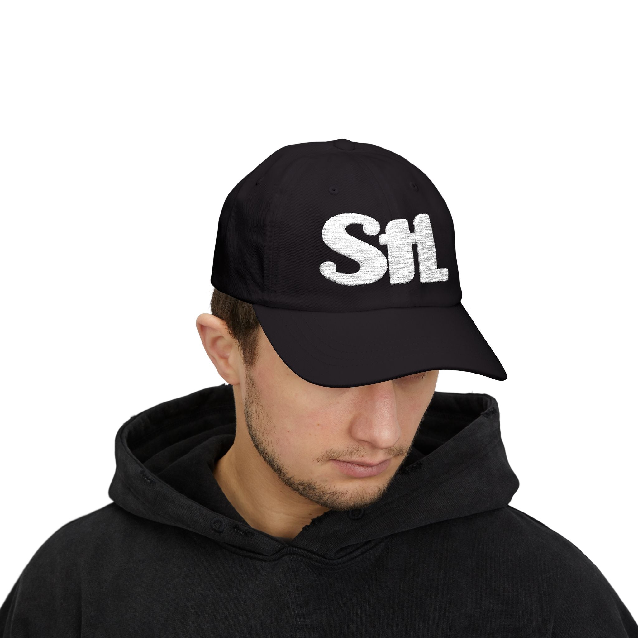 St. Louis Magazine "StL", Classic Dad Cap - Black