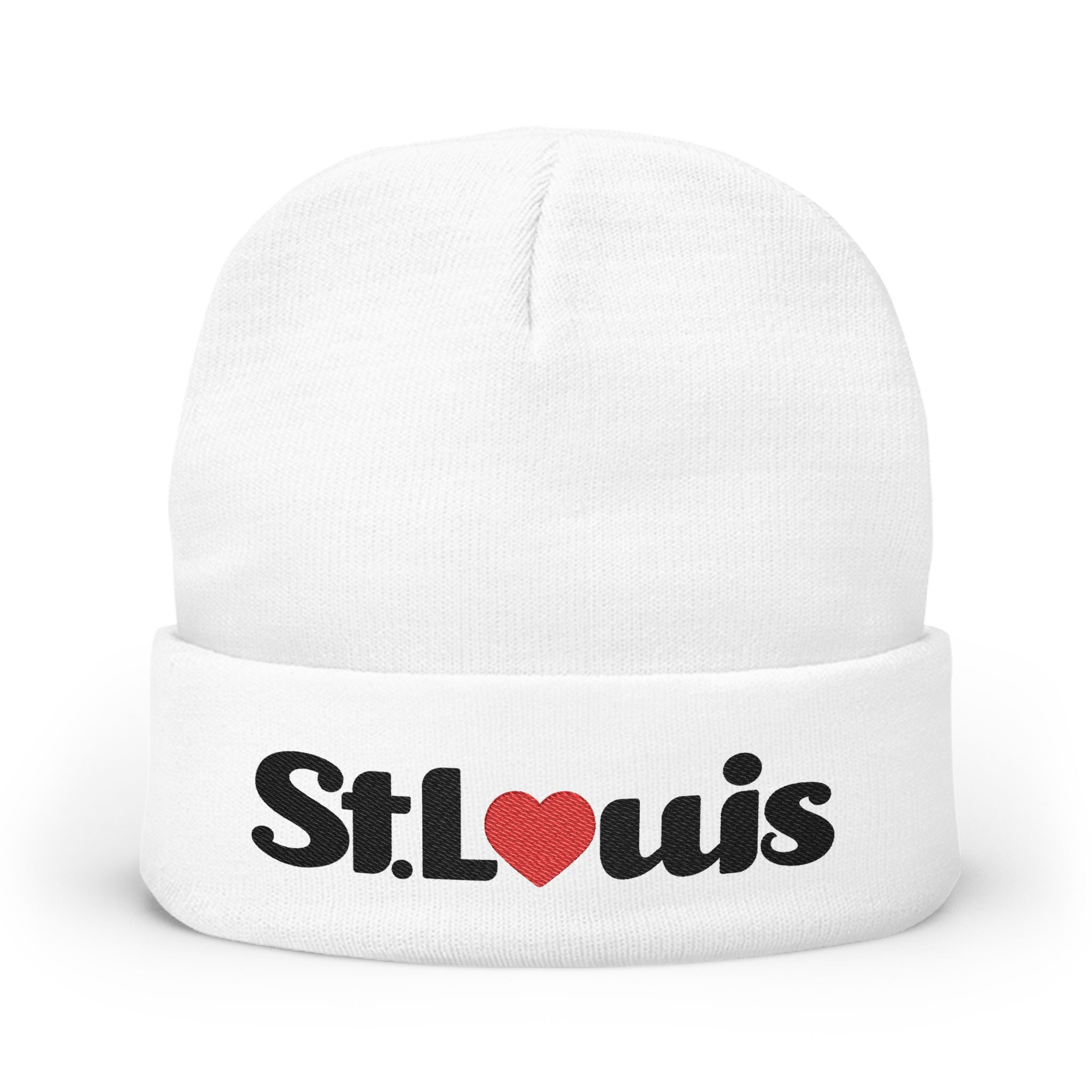 Heart St Louis Magazine Logo Knit Beanie